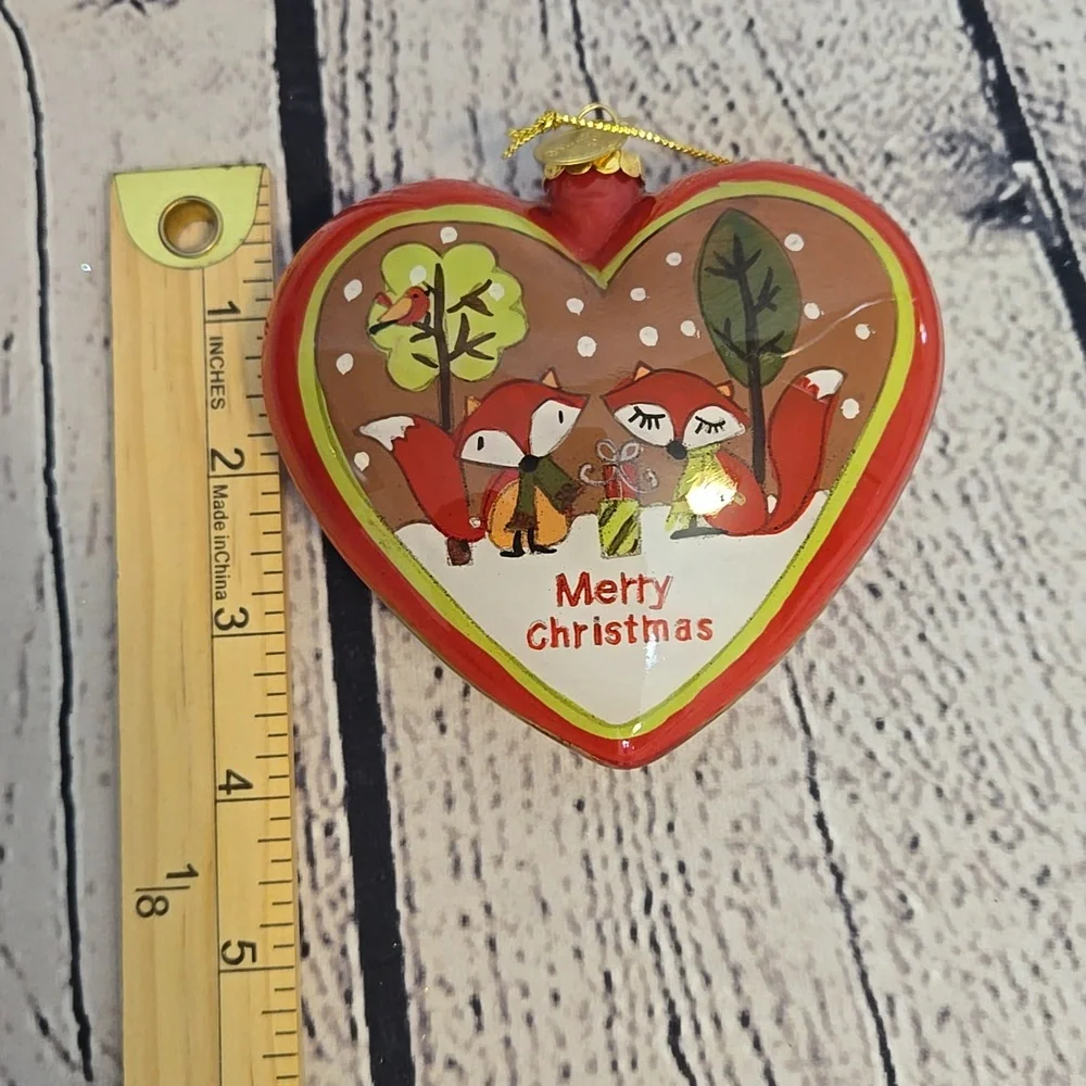 Pier 1 Glass Ornament